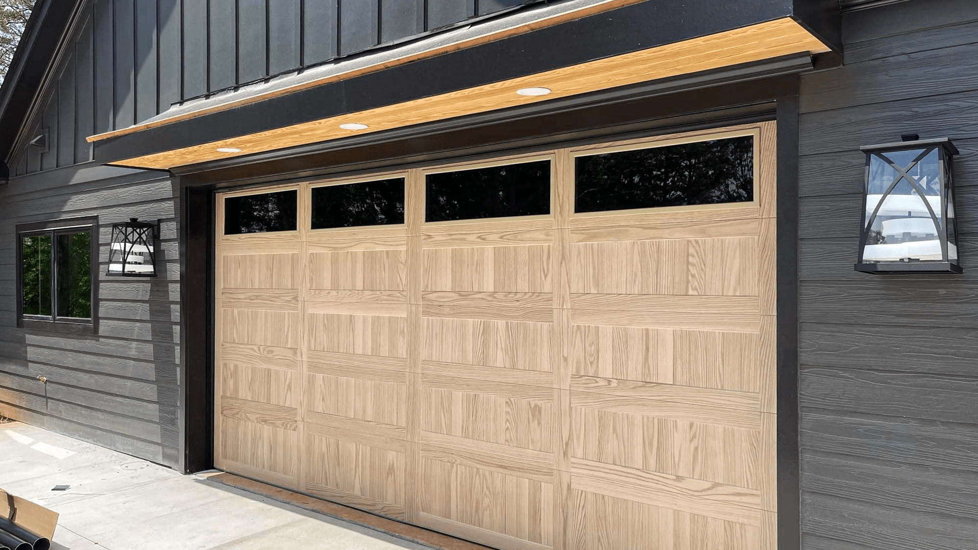 Stamped Carriage House Door 1